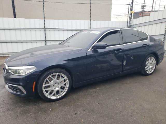 BMW 530E 2018 with VIN WBAJA9C57JB250738 - Photo from auction