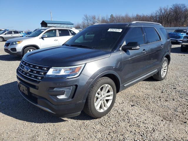 FORD EXPLORER X 2017 with VIN 1FM5K7D86HGE19333 - Photo from auction