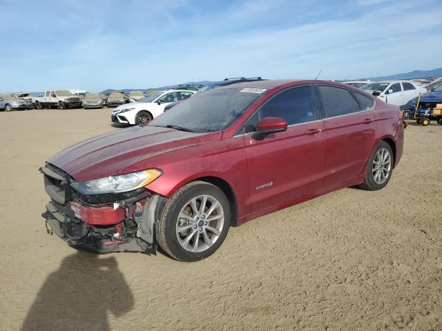 FORD FUSION SE 2017 with VIN 3FA6P0LU6HR315407 - Photo from auction