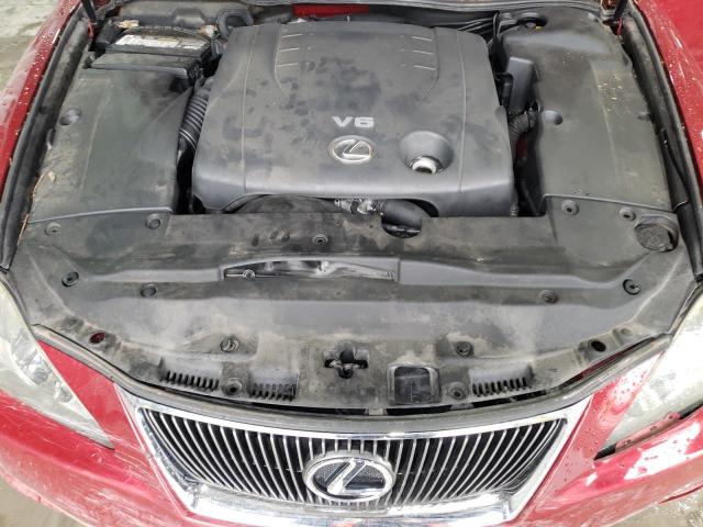 Photo 11 from auction – 2008 LEXUS IS 250 with VIN JTHCK262185018726