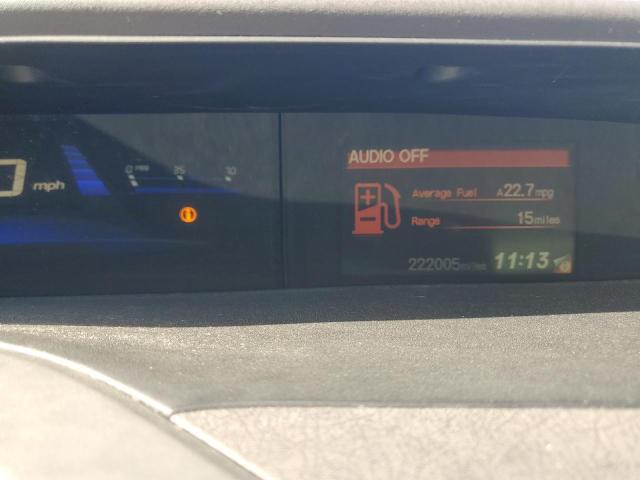 Photo 9 from auction – 2012 HONDA CIVIC LX with VIN 19XFB2F58CE054578