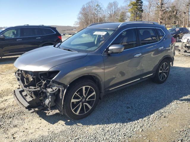 NISSAN ROGUE S 2017 with VIN JN8AT2MT4HW152890 - Photo from auction