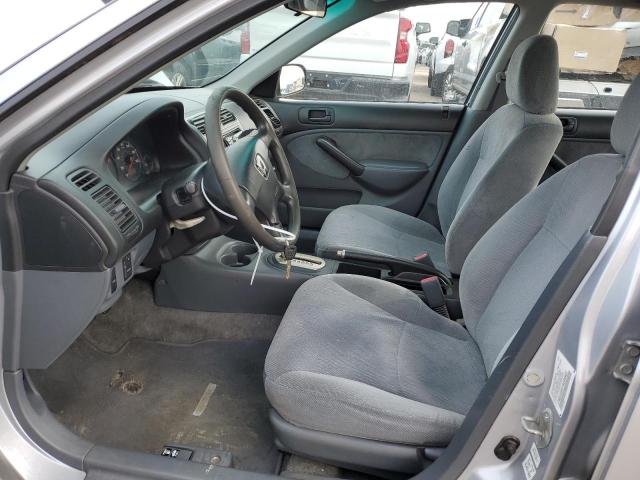 Photo 7 from auction – 2001 HONDA CIVIC LX with VIN 2HGES16571H568432