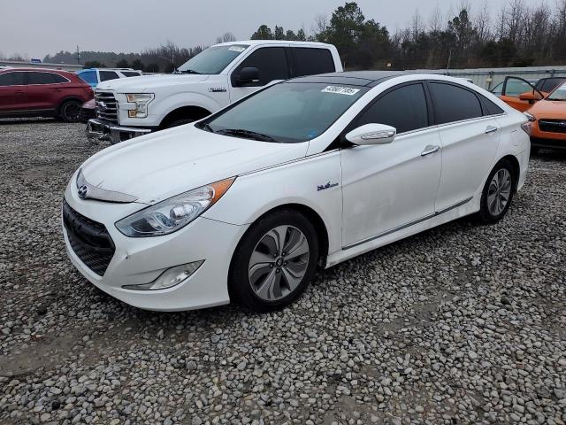 HYUNDAI SONATA HYB 2015 with VIN KMHEC4A48FA128863 - Photo from auction