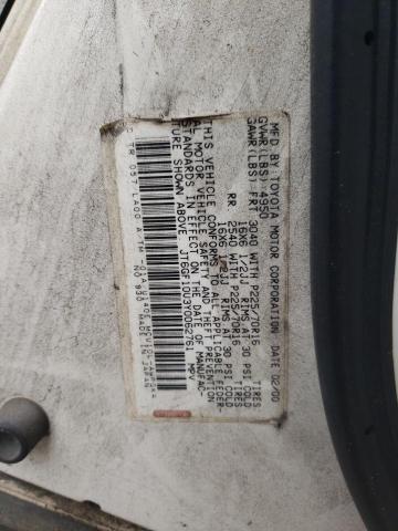 Photo 14 from auction – 2000 LEXUS RX 300 with VIN JT6GF10U3Y0062761