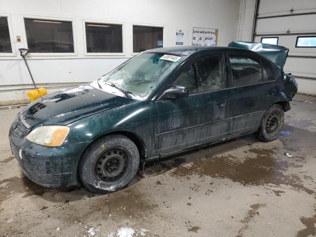 HONDA CIVIC LX 2002 with VIN 2HGES16552H538430 - Photo from auction