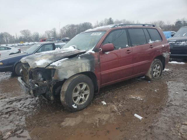 TOYOTA HIGHLANDER 2005 with VIN JTEGP21A050072865 - Photo from auction