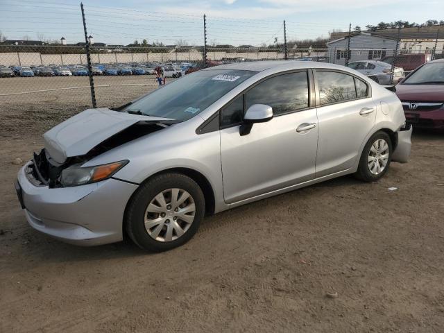HONDA CIVIC LX 2012 with VIN 2HGFB2F5XCH558894 - Photo from auction