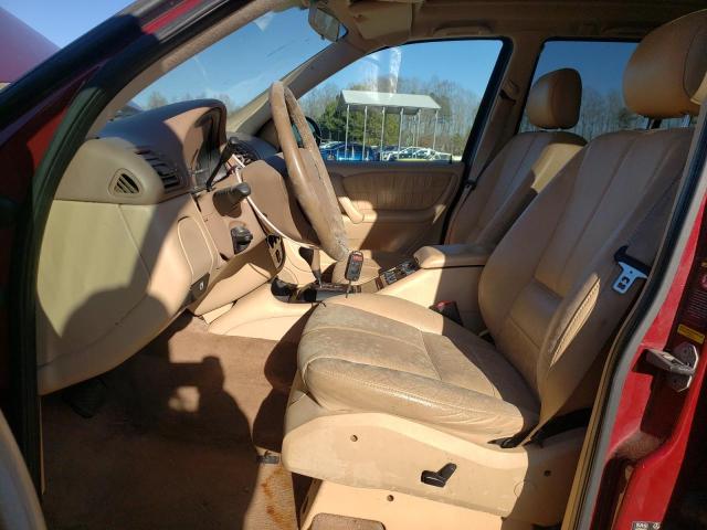 Photo 7 from auction – 2000 MERCEDES-BENZ ML 320 with VIN 4JGAB54E2YA215799