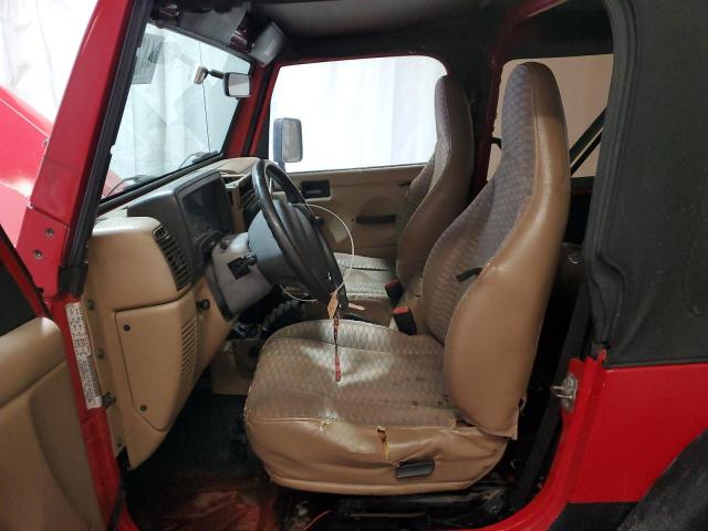 Photo 7 from auction – 1999 JEEP WRANGLER / with VIN 1J4FY29P0XP493429