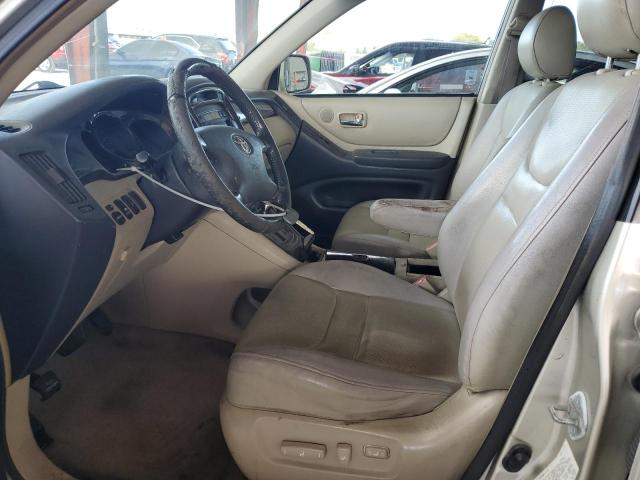 Photo 7 from auction – 2002 TOYOTA HIGHLANDER with VIN JTEGF21A620037200