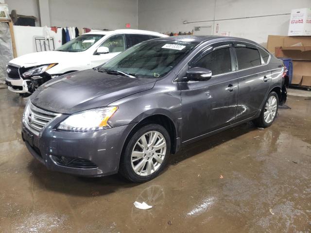 NISSAN SENTRA S 2014 with VIN 3N1AB7AP2EY296612 - Photo from auction