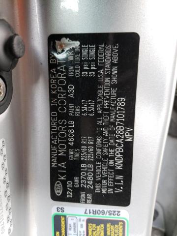 Photo 14 from auction – 2011 KIA SPORTAGE L with VIN KNDPBCA28B7101789