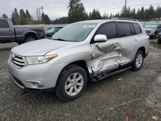 TOYOTA HIGHLANDER 2013 with VIN 5TDBK3EH5DS245236 - Photo from auction