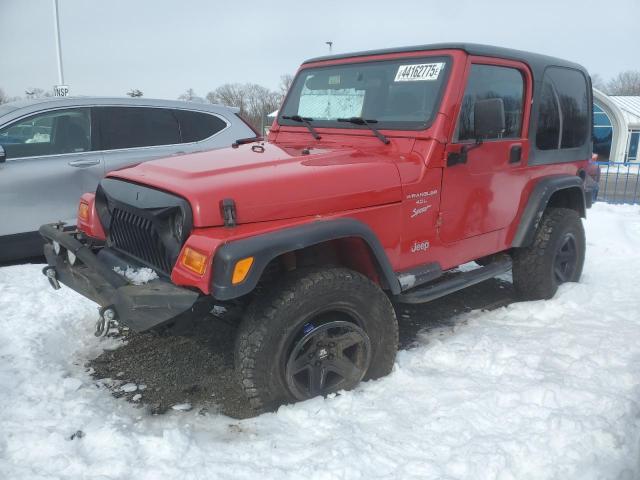 JEEP WRANGLER / 2001 with VIN 1J4FA49S71P339814 - Photo from auction