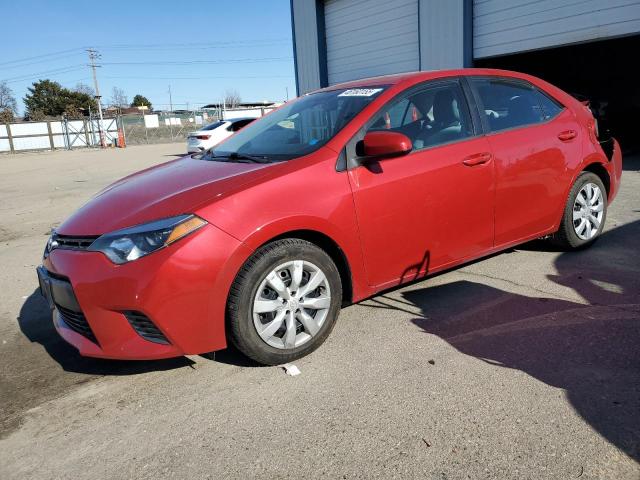 TOYOTA COROLLA L 2015 with VIN 2T1BURHE5FC416769 - Photo from auction