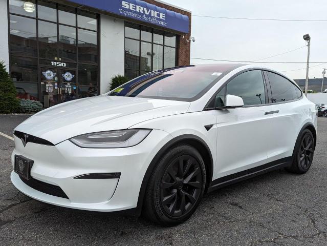 Photo 2 from auction – 2022 TESLA MODEL X with VIN 7SAXCBE54NF332721