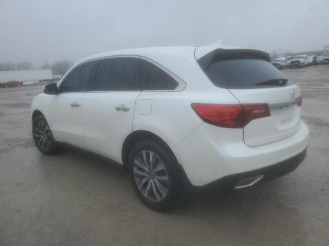 Photo 2 from auction – 2014 ACURA MDX TECHNO with VIN 5FRYD4H41EB027723