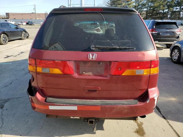 Photo 6 from auction – 2002 HONDA ODYSSEY with VIN 2HKRL18632H536119