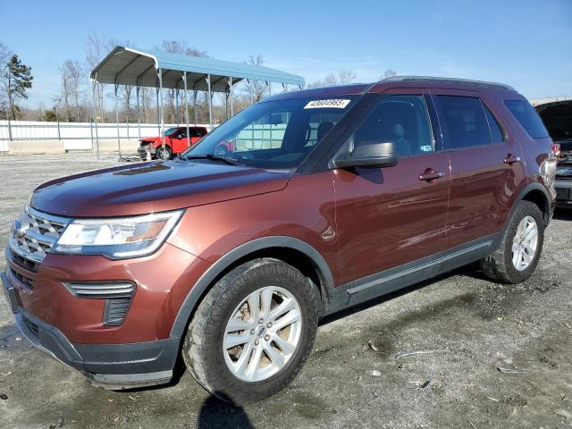 FORD EXPLORER X 2018 with VIN 1FM5K8DH8JGB08840 - Photo from auction