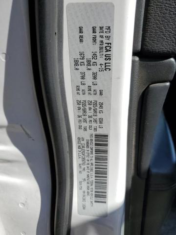 Photo 14 from auction – 2015 JEEP GRAND CHER with VIN 1C4RJEAGXFC856703