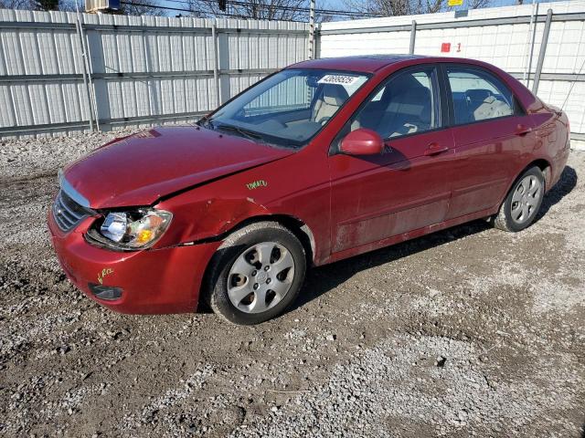 KIA SPECTRA EX 2009 with VIN KNAFE222095659702 - Photo from auction