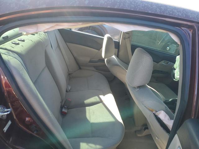 Photo 10 from auction – 2012 HONDA CIVIC LX with VIN 19XFB2F53CE085737