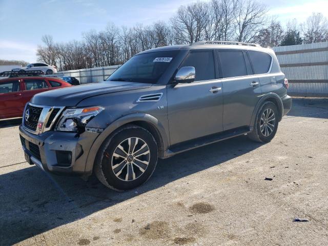 NISSAN ARMADA SV 2018 with VIN JN8AY2NC2J9553178 - Photo from auction
