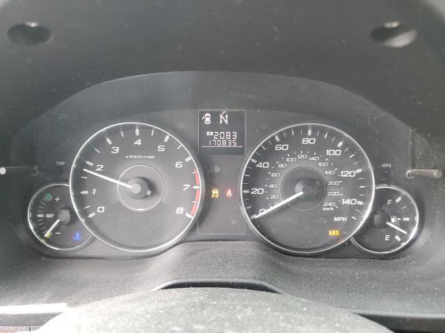 Photo 9 from auction – 2012 SUBARU LEGACY 2.5 with VIN 4S3BMBK67C3022171
