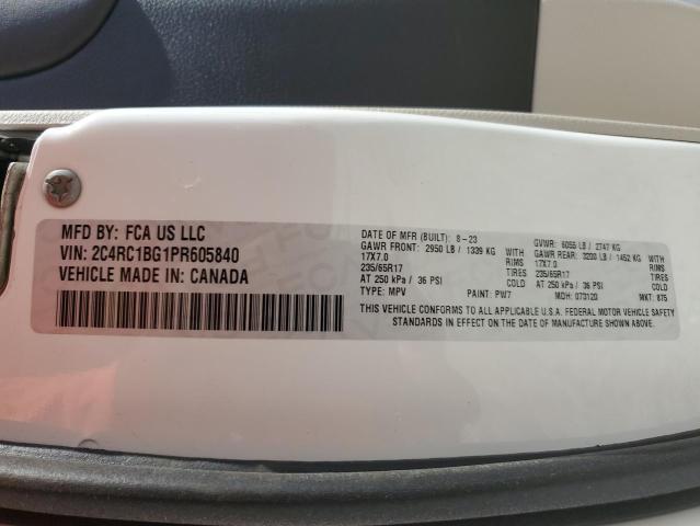 Photo 14 from auction – 2023 CHRYSLER PACIFICA T with VIN 2C4RC1BG1PR605840