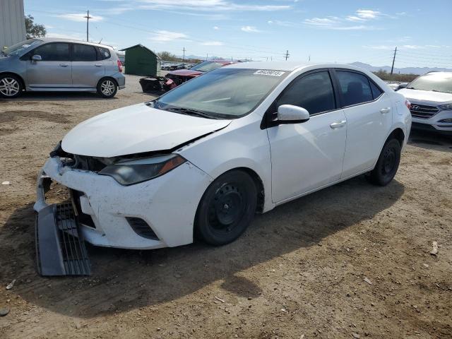 TOYOTA COROLLA L 2015 with VIN 5YFBURHE7FP296876 - Photo from auction