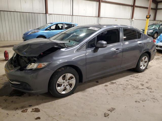 HONDA CIVIC LX 2013 with VIN 19XFB2F55DE215616 - Photo from auction