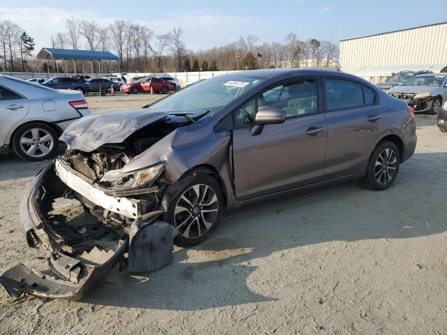 HONDA CIVIC LX 2015 with VIN 19XFB2F51FE095767 - Photo from auction