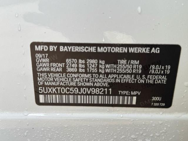 Photo 10 from auction – 2018 BMW X5 XDR40E with VIN 5UXKT0C59J0V98211