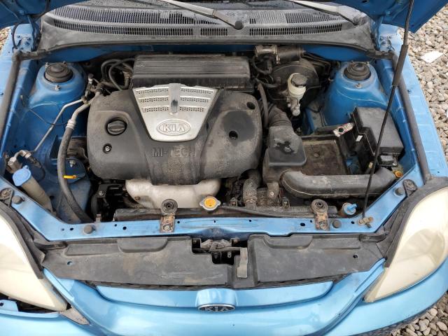 Photo 11 from auction – 2005 KIA RIO with VIN KNADC125156375937