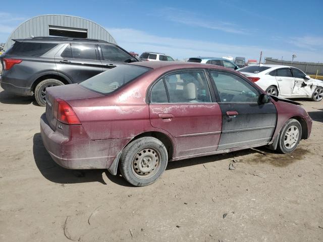 Photo 3 from auction – 2002 HONDA CIVIC LX with VIN 2HGES16522H609695