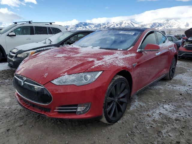 TESLA MODEL S P8 2015 with VIN 5YJSA1H42FF086862 - Photo from auction