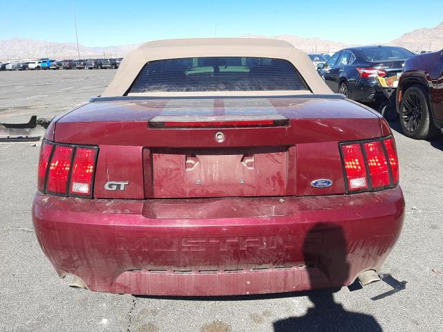 Photo 6 from auction – 2004 FORD MUSTANG GT with VIN 1FAFP45X04F119050