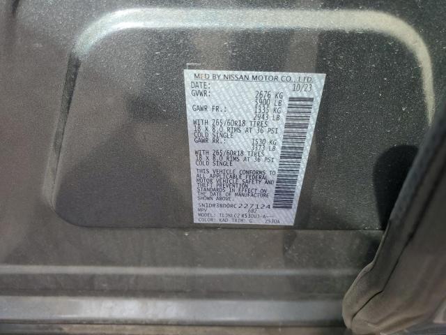 Photo 14 from auction – 2024 NISSAN PATHFINDER with VIN 5N1DR3BD0RC227124