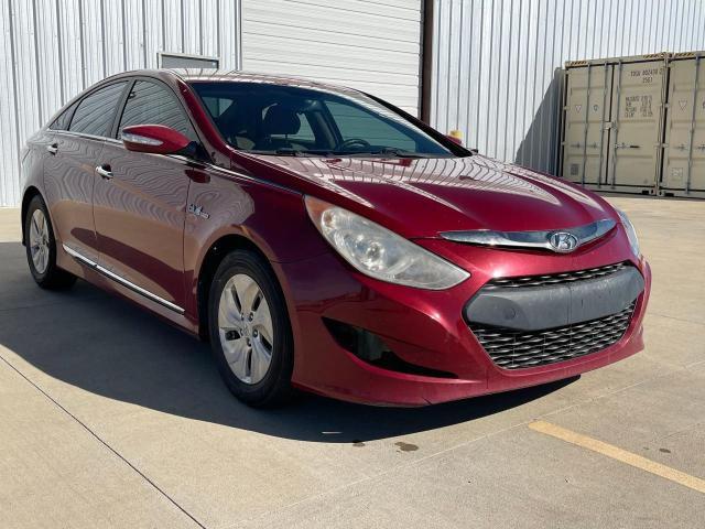 HYUNDAI SONATA HYB 2013 with VIN KMHEC4A40DA070597 - Photo from auction