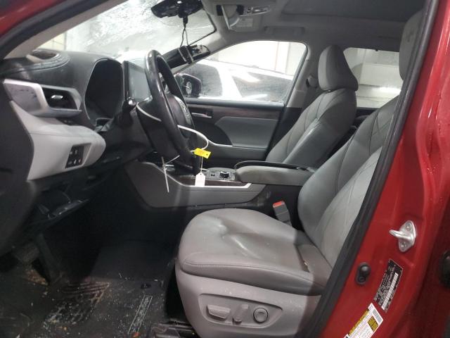 Photo 7 from auction – 2020 TOYOTA HIGHLANDER with VIN 5TDFZRBHXLS046489