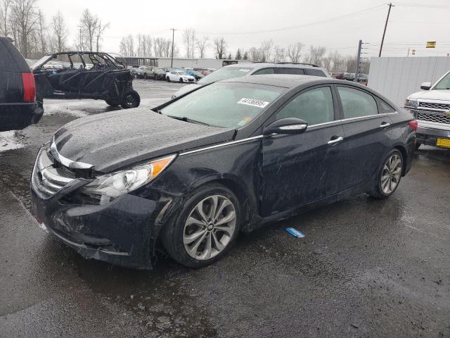 HYUNDAI SONATA SE 2014 with VIN 5NPEC4ACXEH889588 - Photo from auction