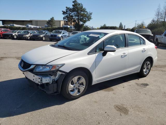 HONDA CIVIC LX 2015 with VIN 19XFB2F5XFE207286 - Photo from auction