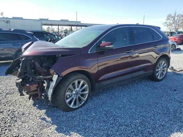 FORD EDGE TITAN 2017 with VIN 2FMPK3K85HBC59537 - Photo from auction