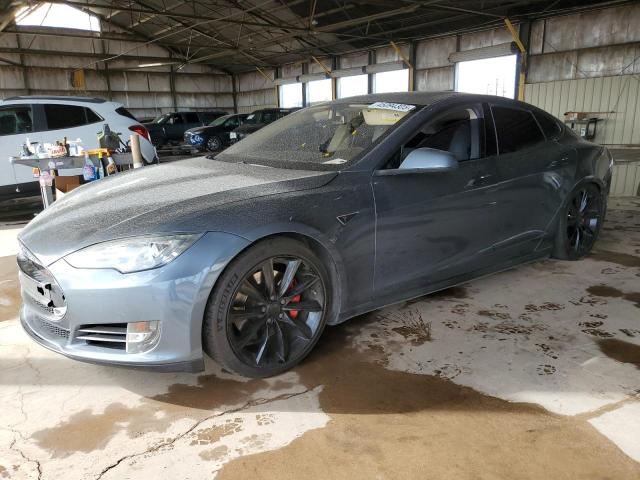 TESLA MODEL S 2013 with VIN 5YJSA1DP7DFP12094 - Photo from auction