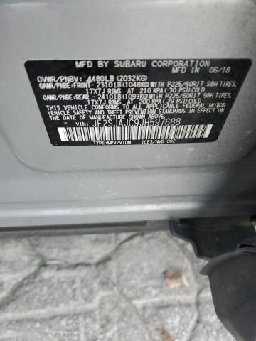 Photo 14 from auction – 2018 SUBARU FORESTER 2 with VIN JF2SJAJC9JH597688