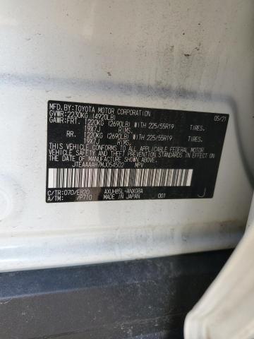 Photo 14 from auction – 2021 TOYOTA VENZA LE with VIN JTEAAAAH7MJ054502