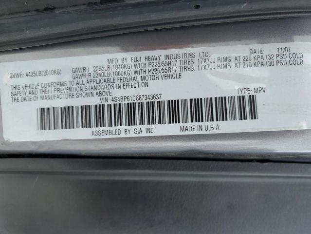 Zdjęcie 14 z aukcji – 2008 SUBARU OUTBACK 2. z VIN 4S4BP61C887343637