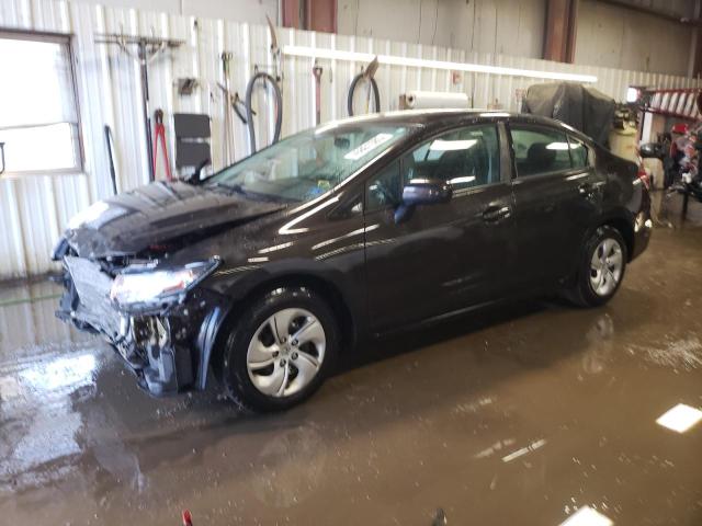 Photo 1 from auction – 2014 HONDA CIVIC LX with VIN 2HGFB2F5XEH527616