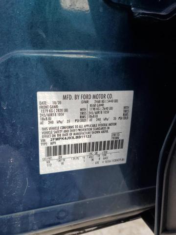 Photo 14 from auction – 2020 FORD EDGE SEL with VIN 2FMPK4J93LBB11122